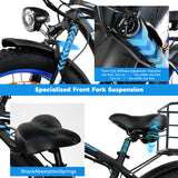 poleejiek mountain fat tire ebike specialized front fork suspension