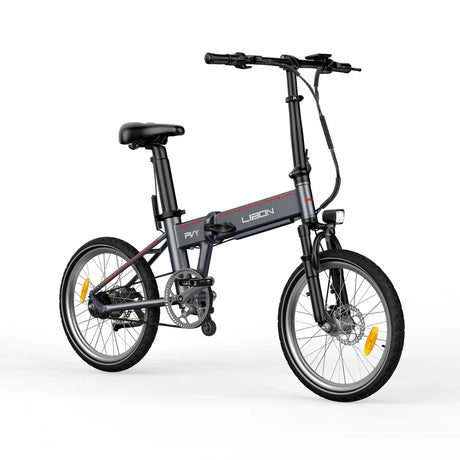 PVY Libon 20" Electric Folding Bike 250W Motor 36V 10Ah+10.4Ah Dual Batteries