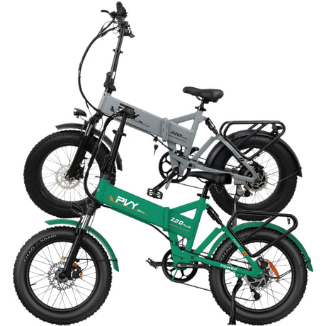 PVY Z20 Plus 20*4'' Fat Tire Bicicletta Elettrica Pieghevole Motore 1000W Batteria 48V 16.5Ah