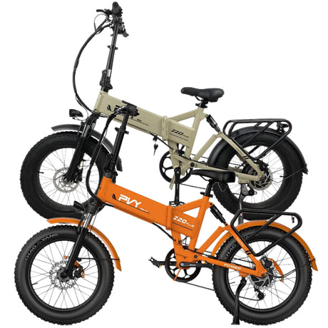 PVY Z20 Plus Fat Tire Electric Folding  Bike 1000W Motor Combo