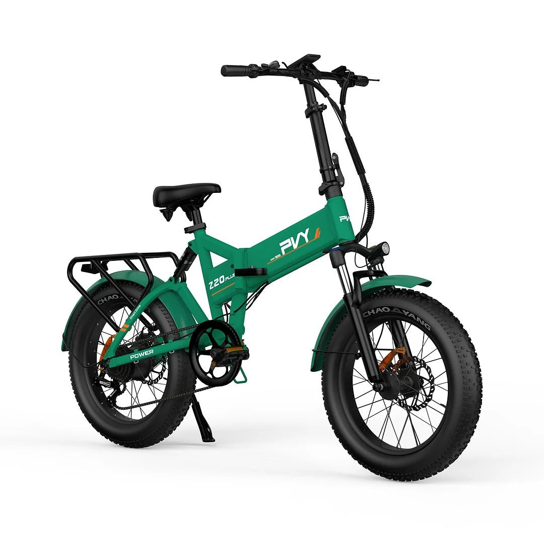 PVY Z20 Plus Fat Tire Electric Folding  Bike 1000W Motor Combo