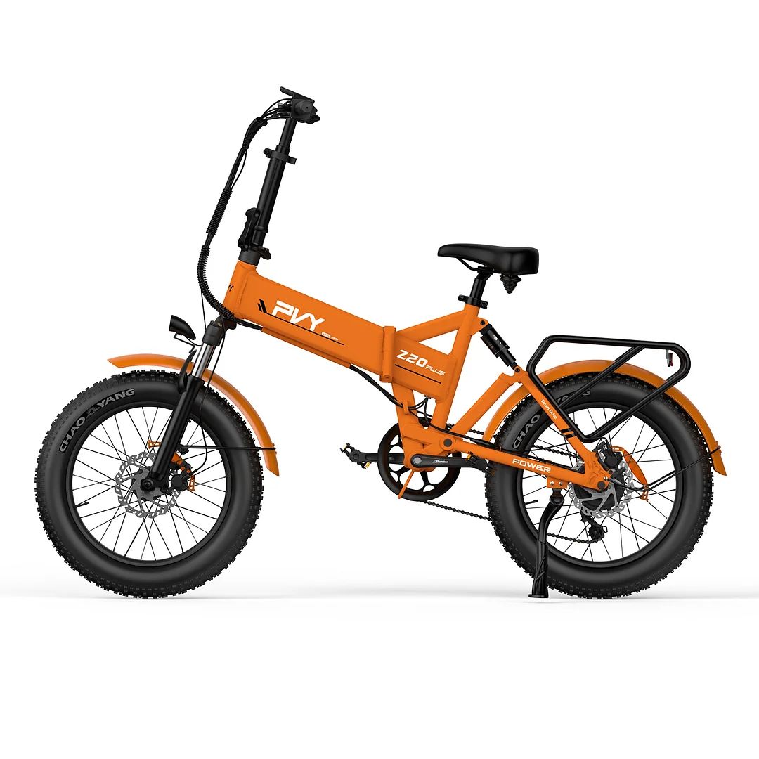 PVY Z20 Plus Fat Tire Electric Folding  Bike 1000W Motor Combo