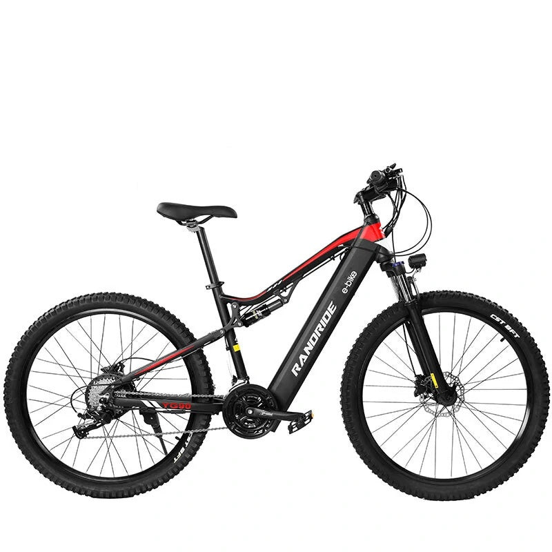 RANDRIDE YG90B 27.5" Electric Mountain Bike 1000W Motor 48V 17Ah Battery