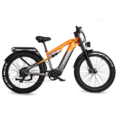 RANDRIDE YX80 26" Fat Tire Electric Mountain Bike 1500W Motor 48V 16Ah Battery