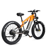 RANDRIDE YX80 26" Fat Tire Electric Mountain Bike 1500W Motor 48V 16Ah Battery