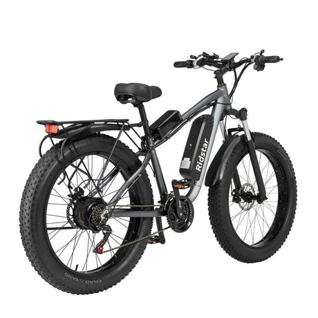 RIDSTAR E26 26'' Fat Tires Mountain Electric Bike