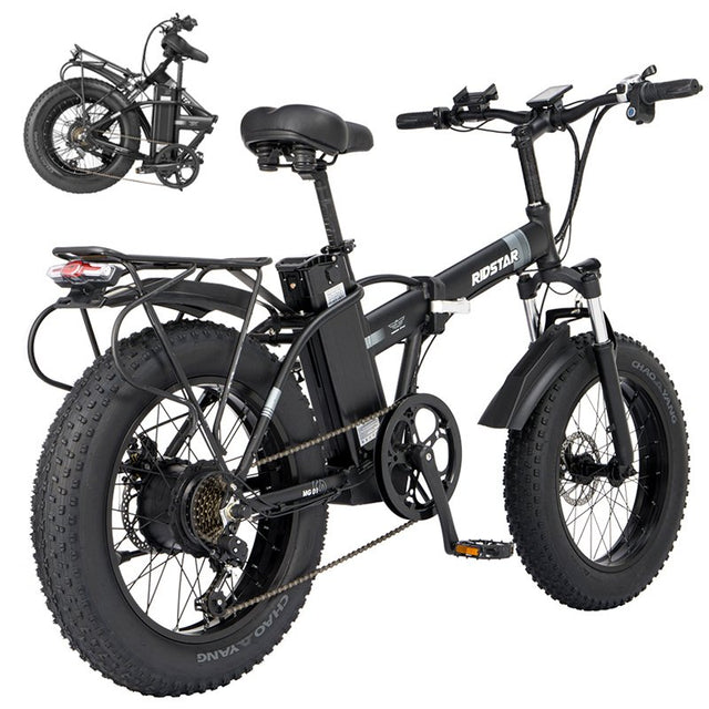 RIDSTAR G20 20″ Fat Tire Electric Foldable Bike