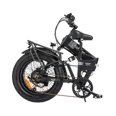Ridstar electric bike h20 convenient fold design quickly folds in 10 seconds.