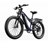 Shengmilo MX03 26" Fat Tire Electric Mountain Bike 500W Motor 48V 17.5Ah Battery