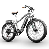Shengmilo MX04 26" Fat Tire Electric Retro Bike 500W Motor 48V 15Ah Battery