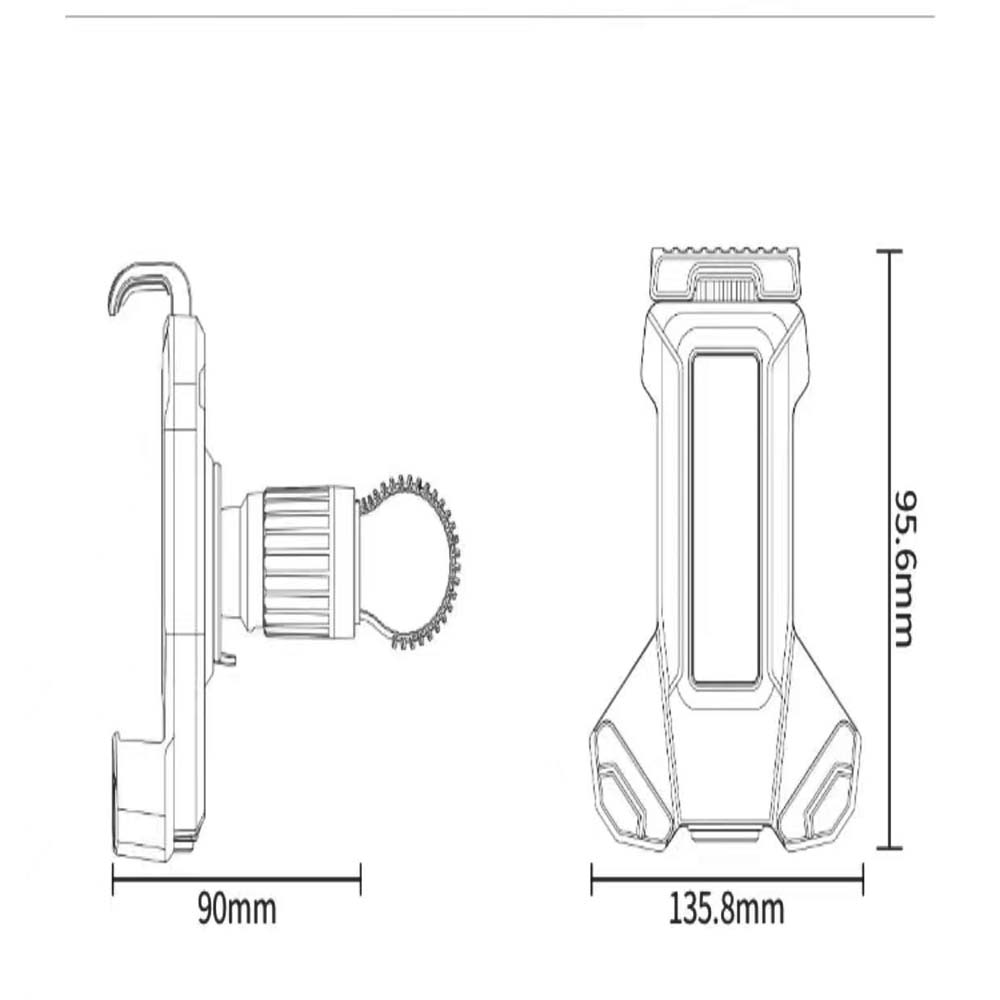 SHENGMILO Bike Handlebar Phone Holder