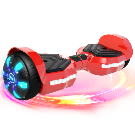 Simate Version K1 6.5" Bluetooth Hoverboard For Kids 500W Motor 8.5 mph Max Speed & 8.5 Miles Max Range
