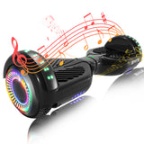 Simate Go Kart P6 6.5" Bluetooth Hoverboard For Kids 500W Motor 36V 2.0Ah Battery With Seat