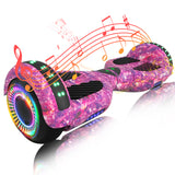 Simate Go Kart P6 6.5" Bluetooth Hoverboard For Kids 500W Motor 36V 2.0Ah Battery With Seat