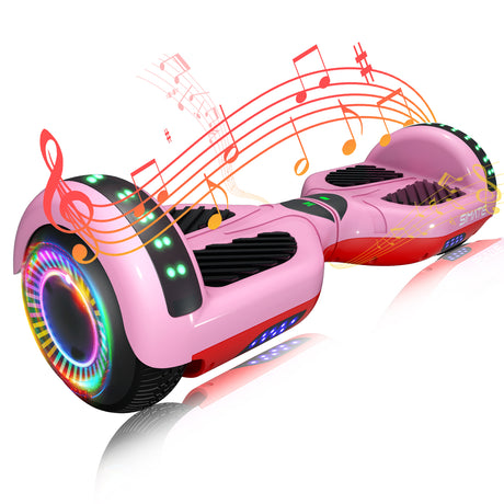 Simate Apato P6 6.5" Bluetooth Hoverboard For Kids 500W Motor 36V 2.0Ah Battery