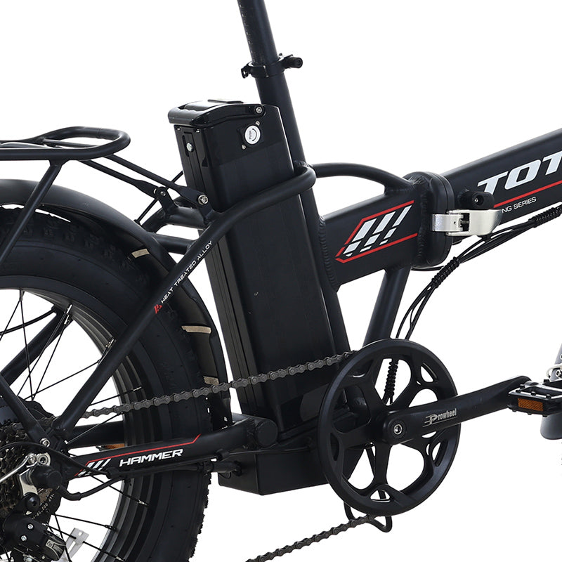 Totem Hammer Vélo Pliant Électrique 500W VINKA Moteur 48V 10.4Ah Batterie