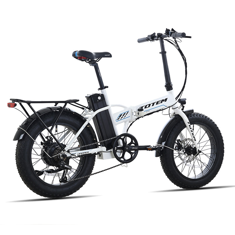 Bici Elettrica Pieghevole Totem Hammer Motore 500W VINKA Batteria 48V 10.4Ah