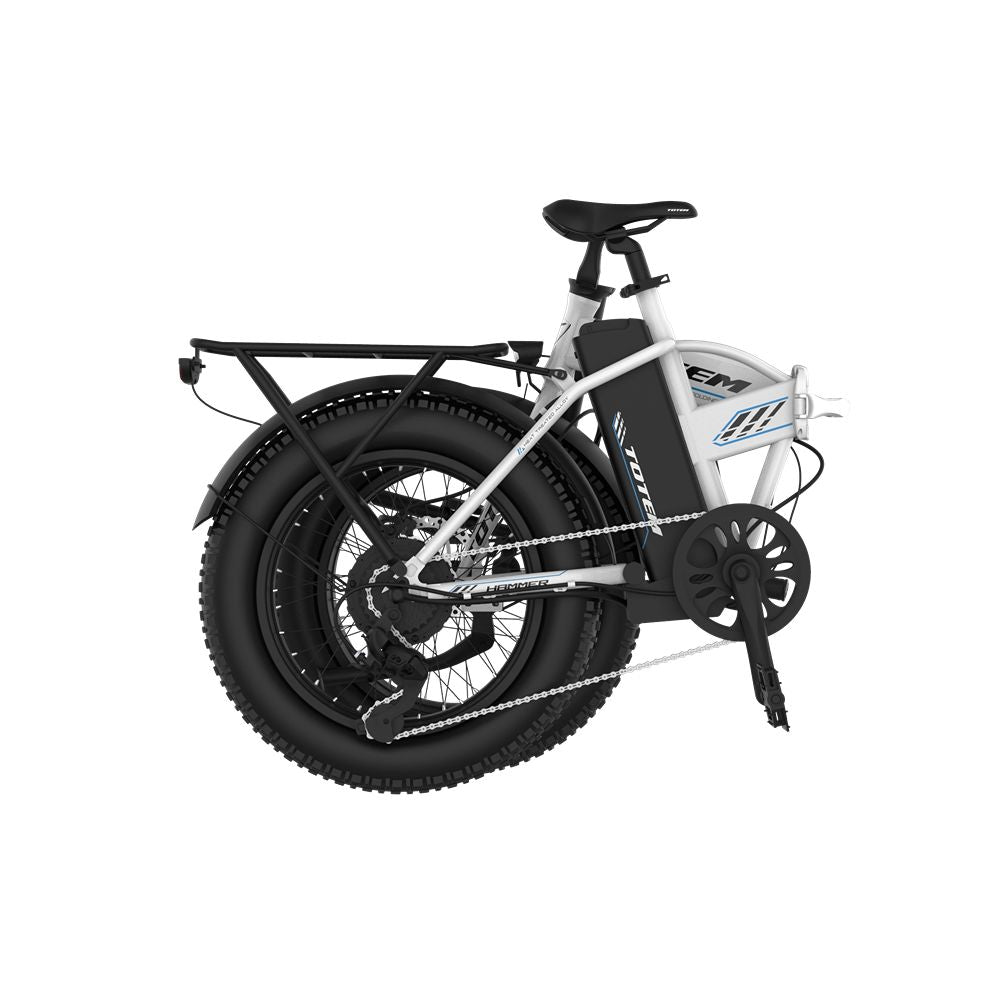 Bici Elettrica Pieghevole Totem Hammer Motore 500W VINKA Batteria 48V 10.4Ah