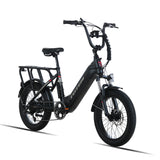 Totem Hauler Fat Tire Bici elettrica Utilitaria Motore con mozzo con ingranaggio 750W Batteria 48V 15Ah