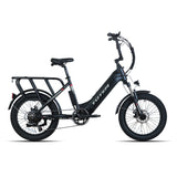 Totem Hauler Fat Tire Bici elettrica Utilitaria Motore con mozzo con ingranaggio 750W Batteria 48V 15Ah