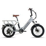 Totem Hauler Fat Tire Bici elettrica Utilitaria Motore con mozzo con ingranaggio 750W Batteria 48V 15Ah