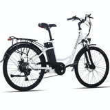 Totem Skyline 26" Electric Commuter Bike 350W Rear HUB Motor 36V 10.4Ah Battery