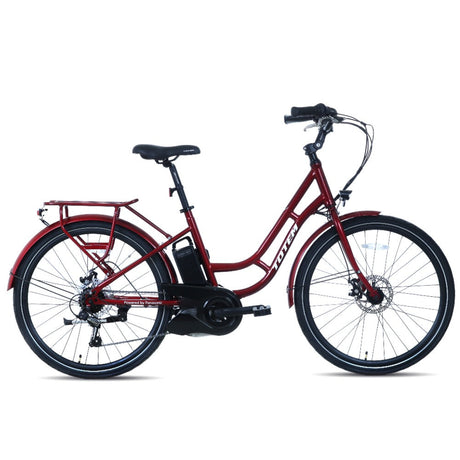 Totem Zen Rider 26" Electric City Bike Panasonic 250W Mid Drive Motor 24V 16Ah Battery