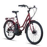Vélo de ville électrique Totem Zen Rider Panasonic 24 V 250 W Moteur à entraînement central Batterie 25,2 V 16 Ah