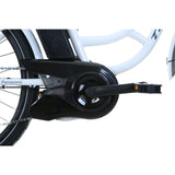Vélo de ville électrique Totem Zen Rider Panasonic 24 V 250 W Moteur à entraînement central Batterie 25,2 V 16 Ah