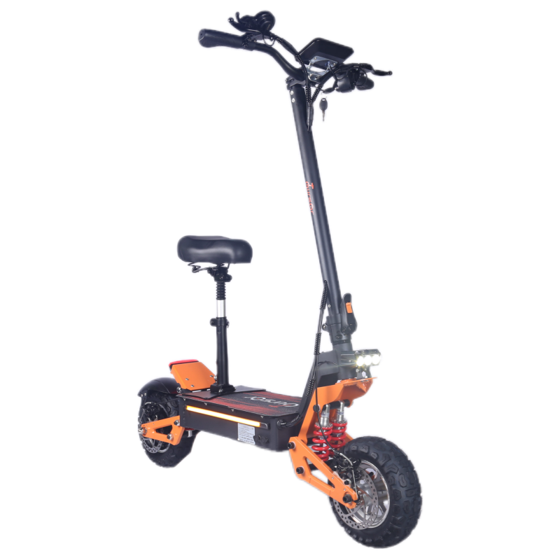 TOURSOR X5-52 11" Folding Electric Scooter 2500W*2 Dual Motors 52V 25Ah Battery