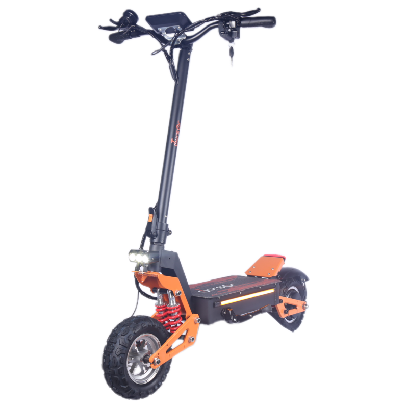 TOURSOR X5-52 11" Folding Electric Scooter 2500W*2 Dual Motors 52V 25Ah Battery